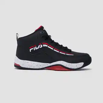 Perry Sport Fila fila spitfire 3 sneakers zwart/rood heren aanbieding