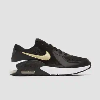 Perry Sport Nike air max excee sneakers zwart/goud kinderen aanbieding