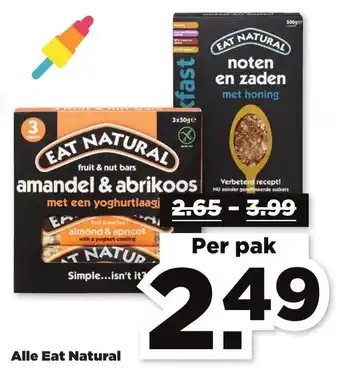 PLUS Alle Eat Natural aanbieding