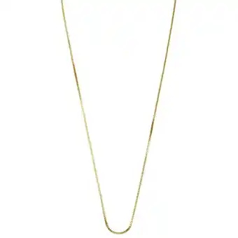 Douglas Lucardi 14k geelgouden ketting 42cm venetiaanschakel 0,7mm aanbieding