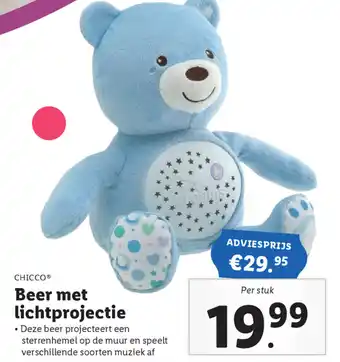 Lidl Beer met lichtprojectie aanbieding