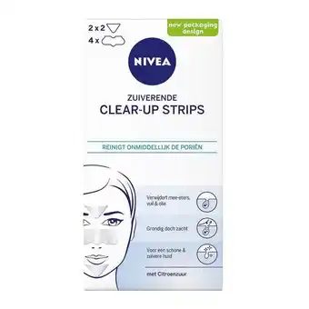 Douglas Nivea clear-up strips aanbieding