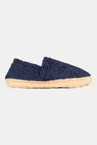 Bever Ayacucho low sherpa slipper slipper pantoffel blauw aanbieding