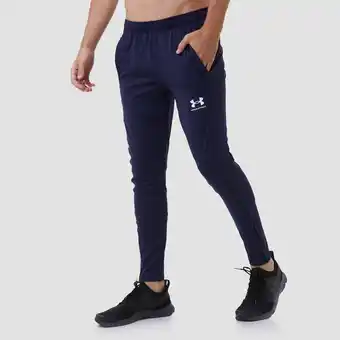 Perry Sport Under armour challenger trainingsbroek blauw heren aanbieding