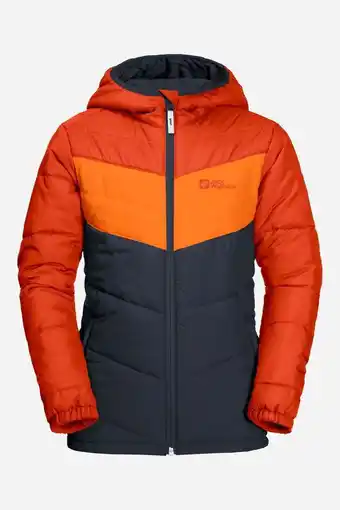 Bever Jack wolfskin three hills jas junior oranje aanbieding