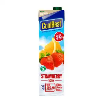 Coop Coolbest strawberry sap aanbieding