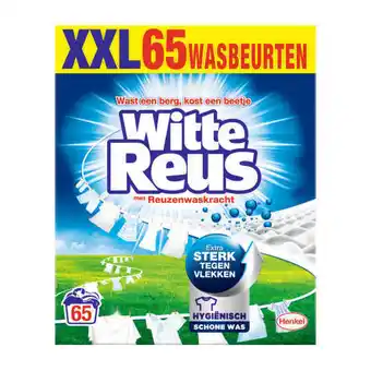 Coop Witte reus wasmiddel poeder witte reus aanbieding