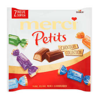 Coop Merci petits chocolate collection aanbieding