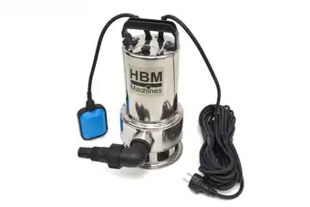 HBM Machines Hbm 750w rvs dompelpomp 11.000 l/h aanbieding