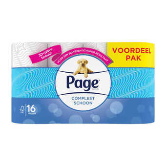 Coop Page toiletpapier compleet schoon aanbieding