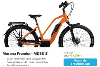 Stella fietsen Morena Premium MDBD SI aanbieding