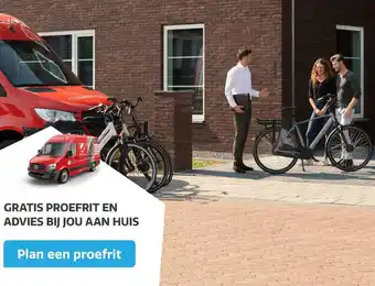 Stella fietsen Gratis proefrit en advies bij aan huis aanbieding