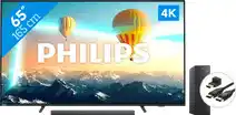 Coolblue Philips 65pus8007 (2022) + soundbar + hdmi kabel aanbieding