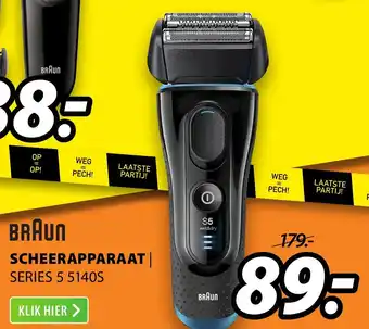 Expert BRAUN Scheerapparaat | Series 5 5140S aanbieding