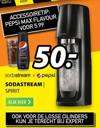 Expert SodaStream Spirit aanbieding