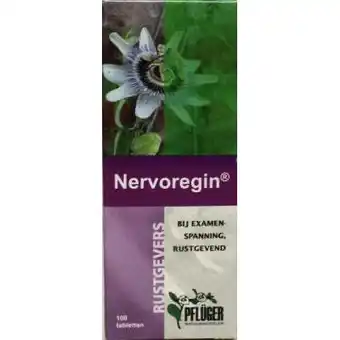 Vitamins Pfluger nervoregin 100 tabletten aanbieding