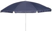 Bol.com Bo-camp parasol met knikarm - ø 165 cm - blauw aanbieding