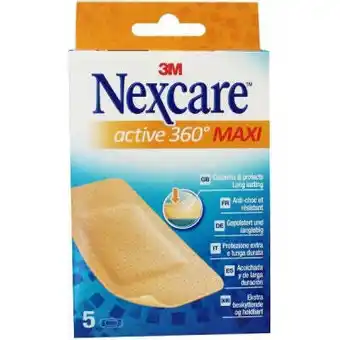 Vitamins Nexcare active maxi pleisters 5 stuks aanbieding