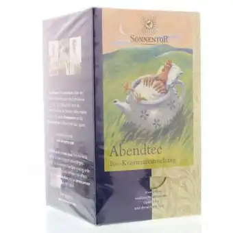 Vitamins Sonnentor avondthee bio 18 stuks aanbieding