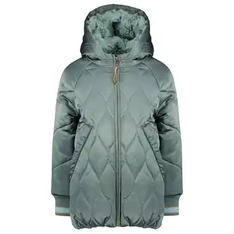 Kixx Online Nono meisjes winterjas n207-5203/327 groen aanbieding