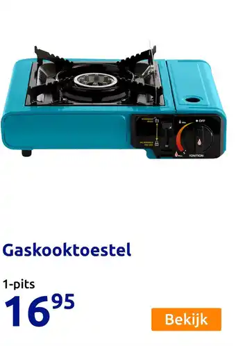 Action Gaskooktoestel aanbieding