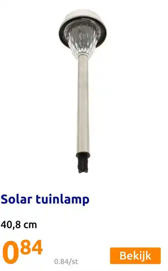 Action Solar tuinlamp aanbieding