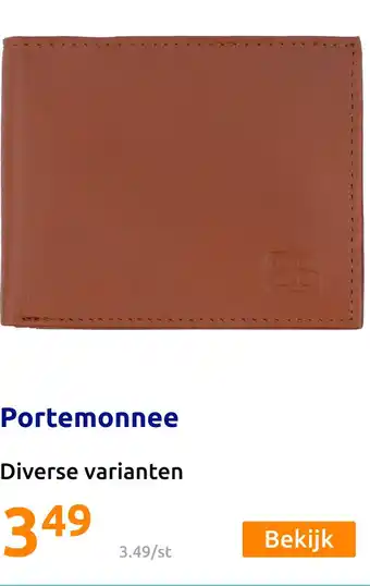 Action Portemonnee aanbieding