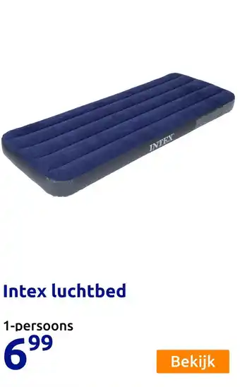 Action Intex luchtbed aanbieding