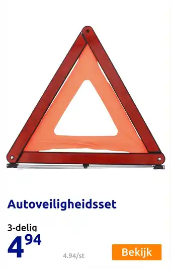 Action Autoveiligheidsset aanbieding
