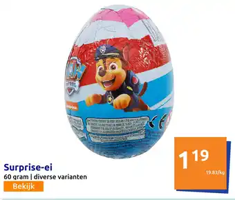 Action Surprise-ei aanbieding