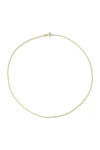 Siebel Juweliers Geelgoud gourmet collier 45cm curb-45-1.2w aanbieding