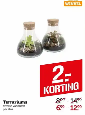 Coop Terrariums aanbieding