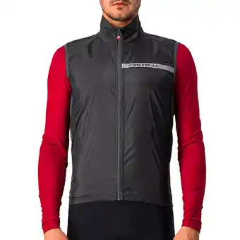 Plutosport Castelli squadra stretch vest wielrenjas heren aanbieding