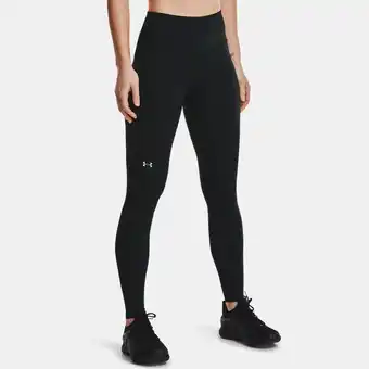 Under Armour Dameslegging under armour rush™ no-slip waistband full-length zwart / iridescent s aanbieding