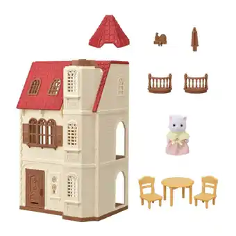 Top1Toys Sylvanian families 5400 torenhuis met lift aanbieding