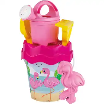 Top1Toys Emmerset flamingo 6 delig aanbieding