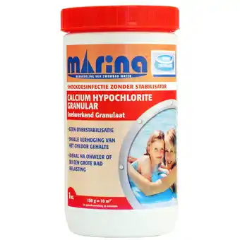 Top1Toys Marina chloorgranulaat voor zwembad 1kg aanbieding