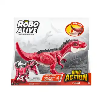 Top1Toys Robo alive dino action t-rex series 1 aanbieding