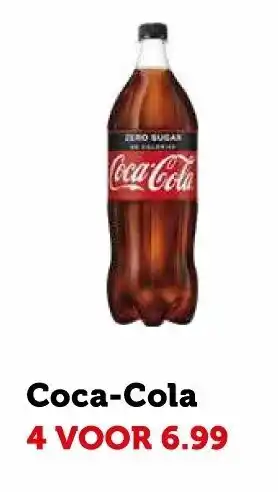 Coop Coca-Cola 4 voor aanbieding