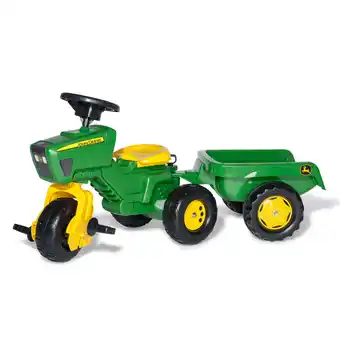 Top1Toys Rolly toys traptractor john deere met aanhanger aanbieding