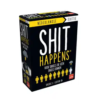 Top1Toys Shit happens: voor sukkels die geen engels kunnen - partyspel aanbieding