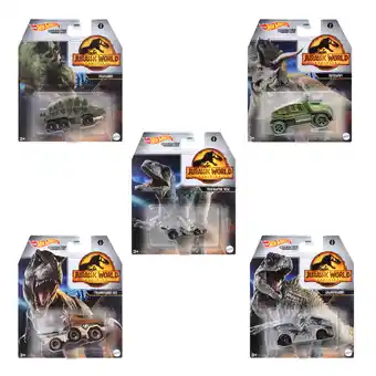 Top1Toys Hot wheels jurassic world character car assorti aanbieding