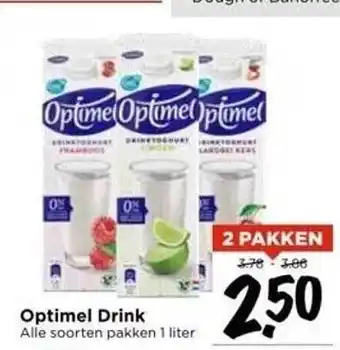 Vomar Voordeelmarkt Optimel drink aanbieding