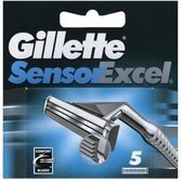 Bol.com Gillette sensor excel - 5 stuks - scheermesjes aanbieding