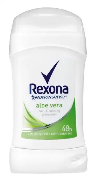 Drogisterij.net Rexona deodorant stick women fresh aloe vera aanbieding