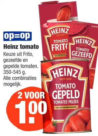 ALDI Heinz tomato FI aanbieding