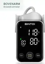 Bol.com Bintoi® bx400 - bloeddrukmeter bovenarm - harts... aanbieding