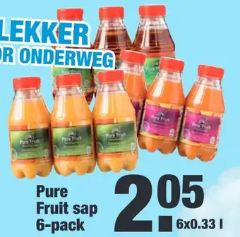 ALDI Pure Fruit sap aanbieding