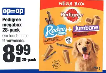 ALDI Pedigree megabox OX aanbieding