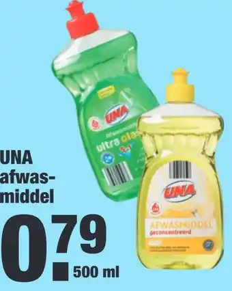 ALDI UNA afwas- middel aanbieding